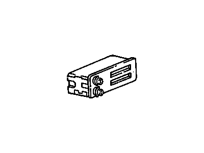 GM 16137692 Radio Assembly, Amplitude Modulation/Frequency Modulation Stereo & Clock & Tape Player