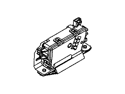 GM 13188852 Rear Compartment Lid Latch