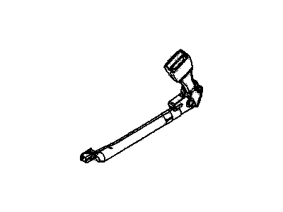 2009 Saturn Astra Seat Belt - 89027341