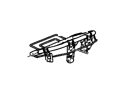 GM 15899422 Frame Assembly, Rear Seat Cushion