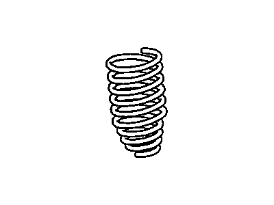 Pontiac Vibe Coil Springs - 88970154