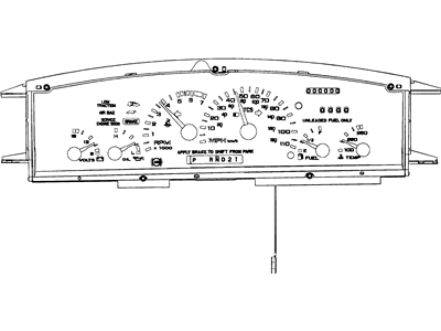 Oldsmobile Speedometer - 16166262