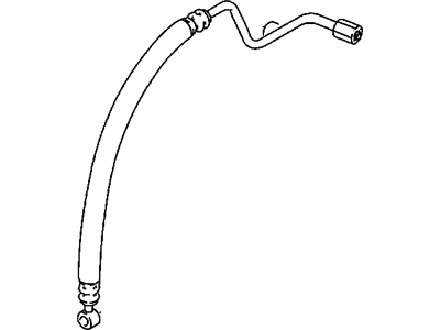 1998 Chevrolet Metro Power Steering Hose - 30019462