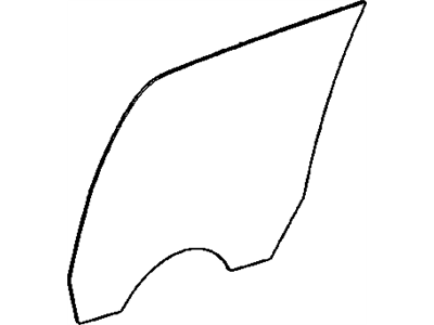 GM 15175369 Window Assembly, Rear Side Door