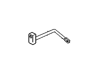 GM 24501375 BRACE, Generator Mounting