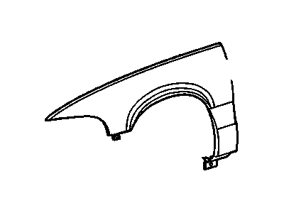 GM 12371827 Bracket,Front Fender Rear Upper