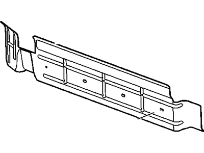 GM 15078884 Shield, Fuel Tank