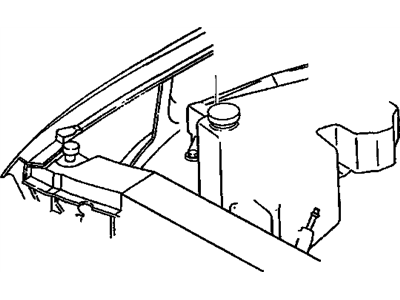 GM 15075570 Reservoir,Coolant Recovery