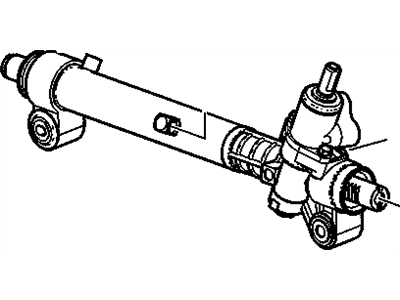 2012 Chevrolet Equinox Rack And Pinion - 84157553