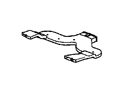 GM 15112865 Duct, Floor Rear Air Outlet