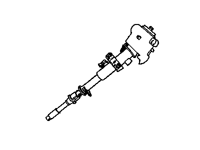 1998 Chevrolet K2500 Steering Column - 26083609