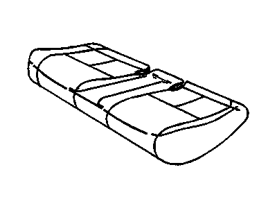 GM 88897749 Cover Asm,Rear Seat Cushion *Neutral