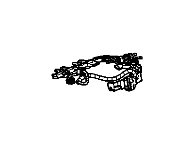 GM 25826947 Harness Assembly, Passenger Seat Adjuster Wiring