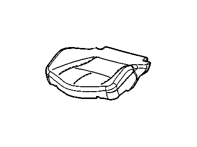 GM 88993915 Cover Asm,Driver Seat Cushion *Neutral