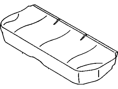 GM 22615113 CUSHION, Front/Rear