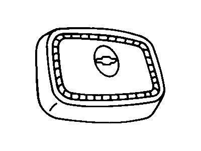 GM 22587034 Cap Assembly, Steering Wheel Horn