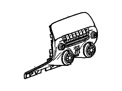 GM 22925667 Control Assembly, Amplitude Modulation/Frequency Modulation Stereo Radio