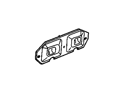 10158726 GM Door Arm Rest Mounting Plate Illustration 1 of 1