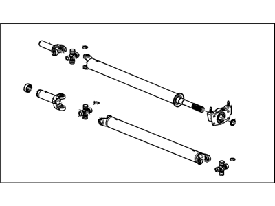 Chevrolet Silverado Drive Shaft - 22984482