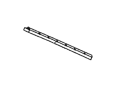 GM 25646037 Weatherstrip, Front Side Door Lower