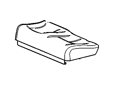GM 19127904 Cover,Rear Seat Cushion *Wheat