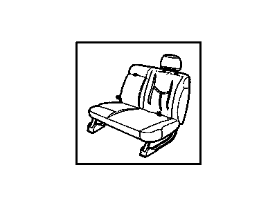 GM 19127921 Seat Asm,Rear
