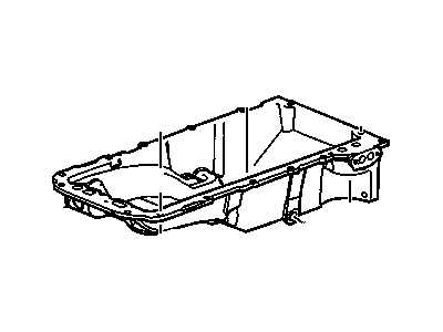 2011 Chevrolet Corvette Oil Pan - 12664619