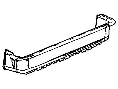 GM 25756952 Mat Assembly, Rear Side Door Step *Black