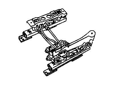 GM 16813327 Adjuster Asm,Driver Seat Outer