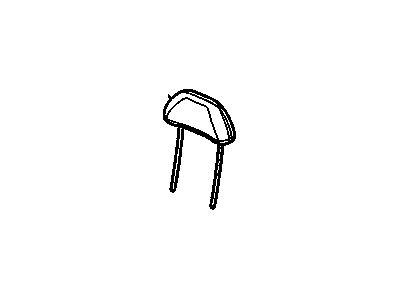 GM 88977070 Restraint Asm,Driver Seat Head *Pewter