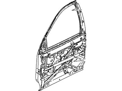 GM 21171072 Door Asm,Front Side