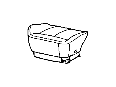 GM 88898627 Cover Asm,Passenger Seat Cushion *Medium Gray *Gray