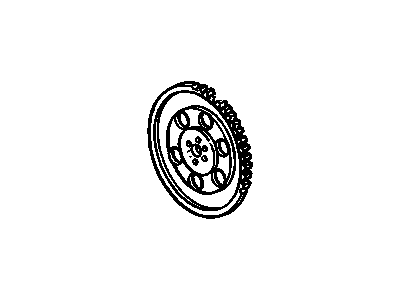 GM 24501986 Flywheel Assembly (Includes Ring Gear)