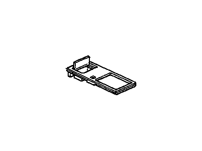 GM 10023310 Door, Front Floor Rear Console Ashtray