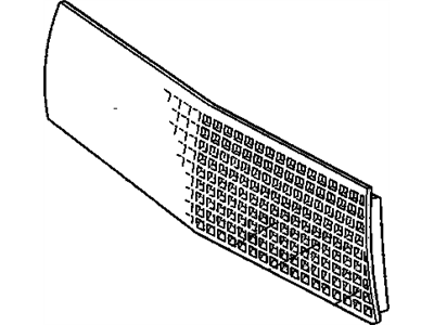 GM 1629288 Grille, Radiator