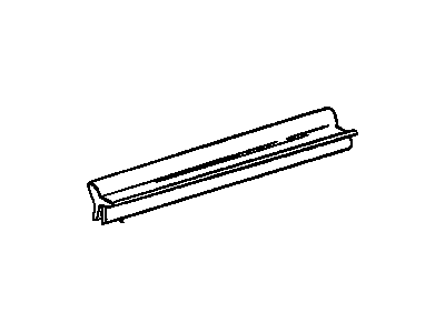 GM 22657895 Sealing Strip Assembly, Front Side Door Window Inner