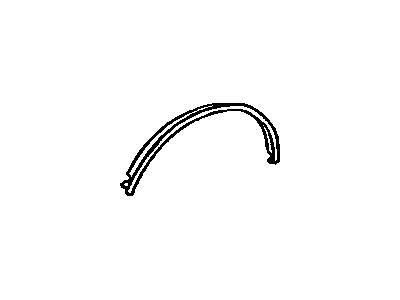 GM 20747358 Molding, Front Fender Wheel Opening