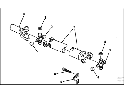 GM 26026330 Propeller Shaft Assembly