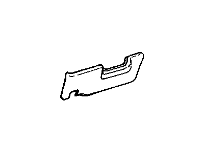 GM 22756922 Filler Assembly, Instrument Panel Steering Column Opening Lower *Jet Black