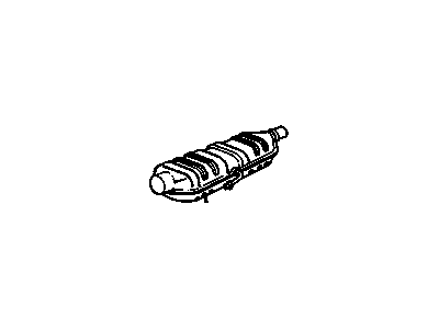 Oldsmobile Delta 88 Catalytic Converter - 25103335