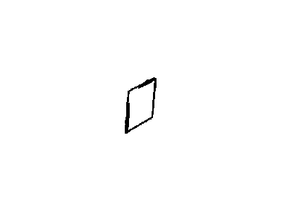 GM 96065158 Pad, Front Door Glass 96065158 GM Pad, Front Door Glass Illustration 1 of 1