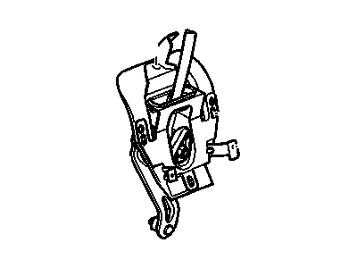 GM 25847089 Lever Assembly, Transfer Case Control