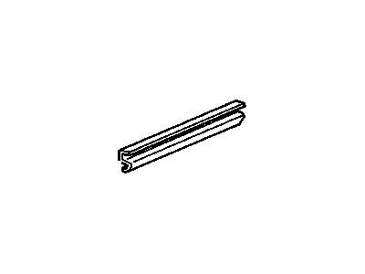 GM 20505932 Sealing Strip Assembly, Rear Side Door Bottom