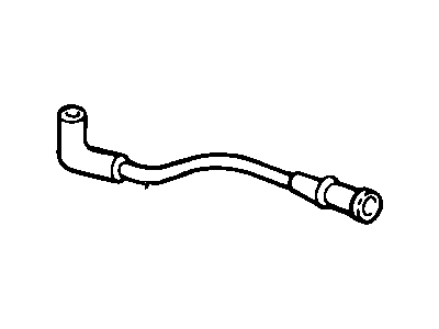1992 Cadillac Deville EGR Tube - 3521282