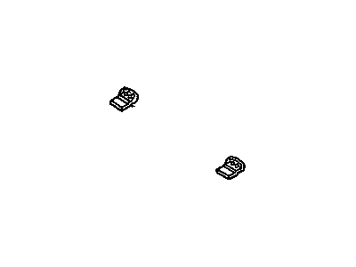 20353101 GM Support, Glass Windshield *Black Illustration 1 of 1