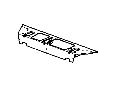 GM 15887749 Reinforcement Assembly, Rear Window Panel