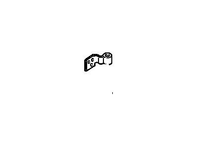 GM 10201334 Bracket, Rear Side Door Center Roller