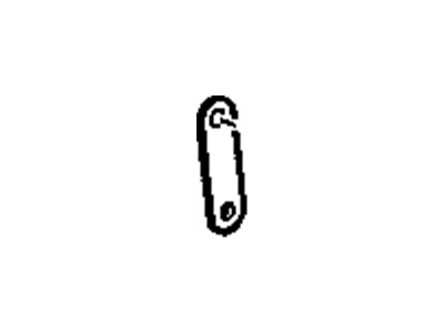 GM 25701880 Plate,Front Side Door Hinge Anchor (Dr Side)