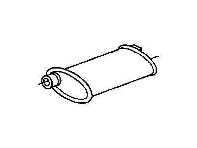 GM 12546141 Muffler Asm,Exhaust