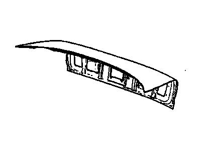 GM 90493669 Lid,Rear Compartment